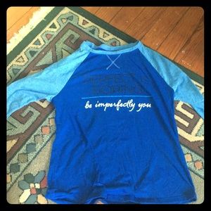 Perfect is Boring Raglan Tee